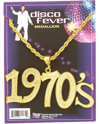 1970's Disco Fever Necklace