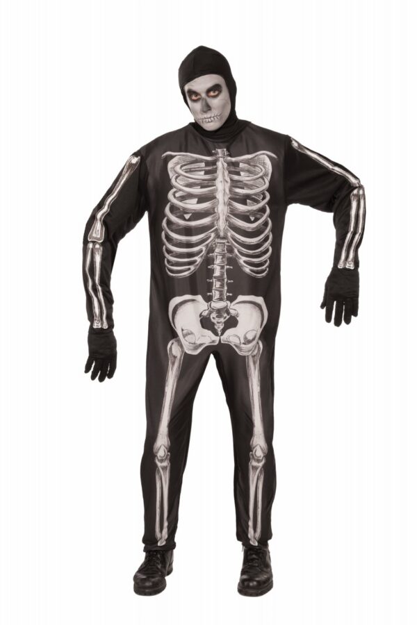 Skeleton Jumpsuit Adult Costume