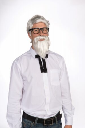Southern Colonel Wig and Beard Set