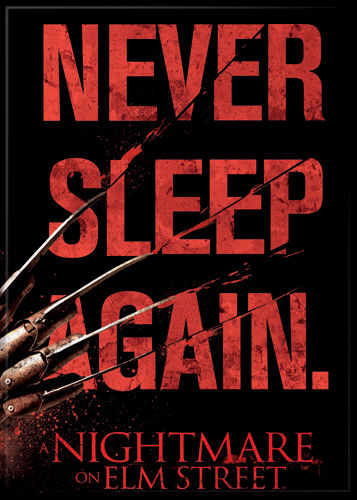 Nightmare on Elm Street Never Sleep Again Magnet