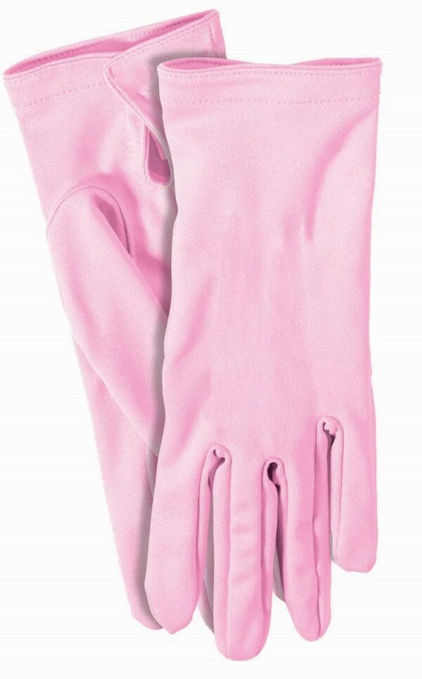 Short Pink Gloves