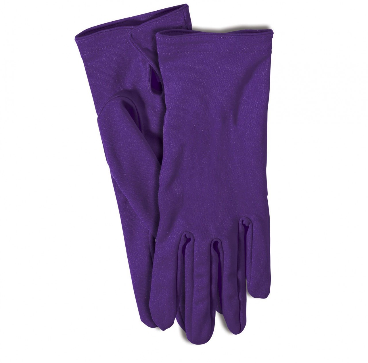 Short Purple Gloves