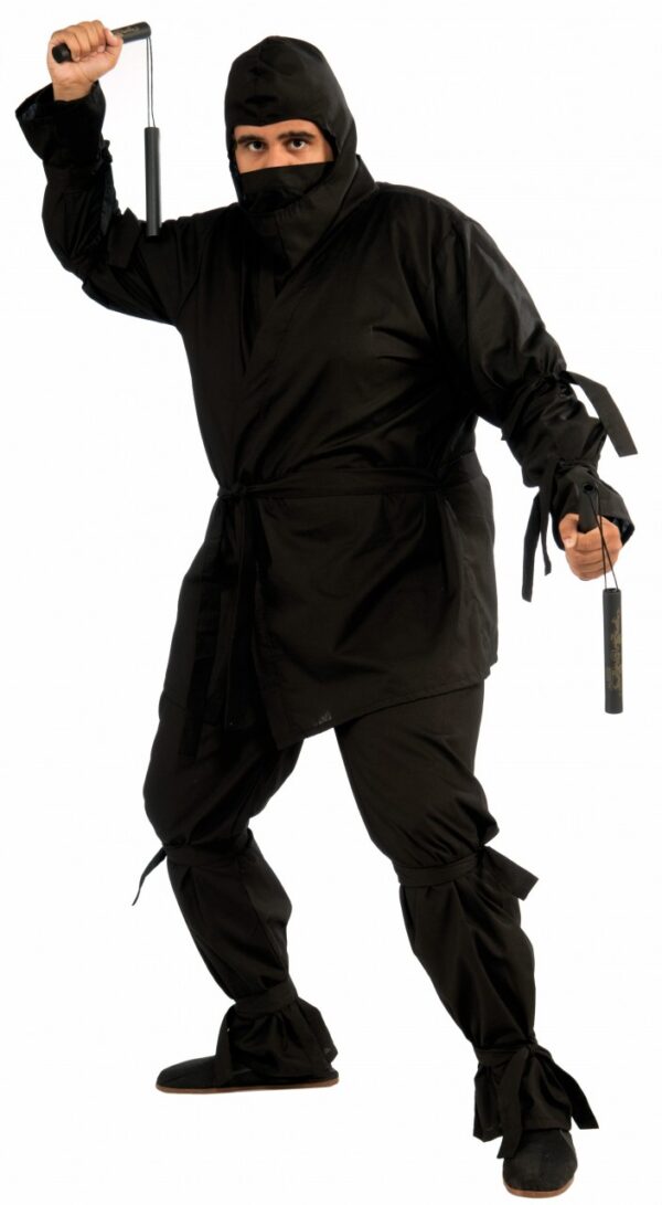Deluxe Ninja Men's Plus Size Costume