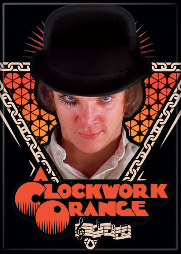 A Clockwork Orange Alex Triangle Magnet