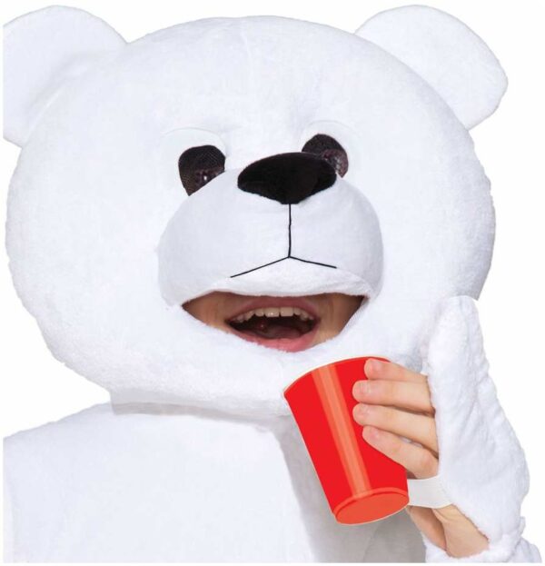 Norm the Nordic Polar Bear Mascot Costume