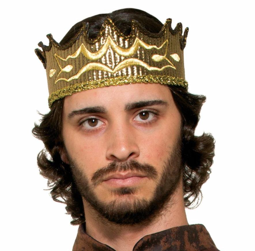 Medieval Fantasy Gold Kings Crown
