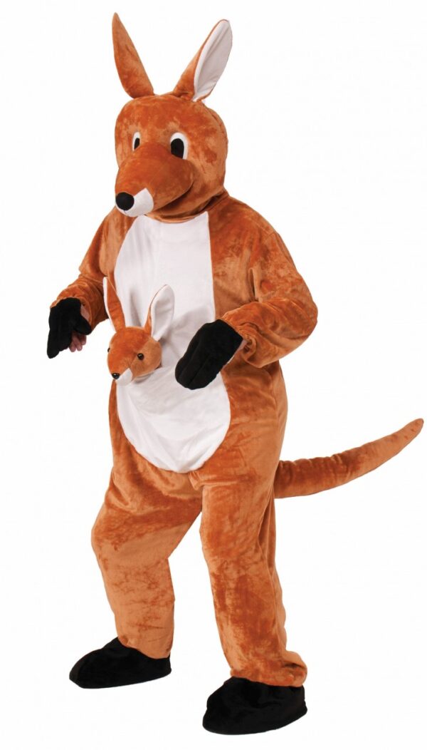 Jumping Jenny Kangaroo Mascot Costume