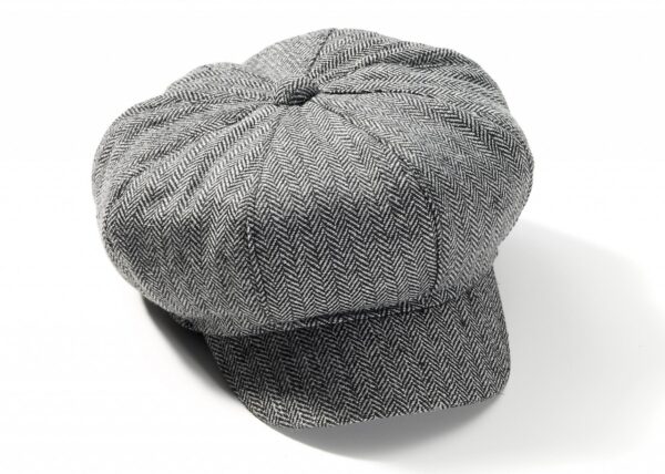 Tweed Newsboy Hat