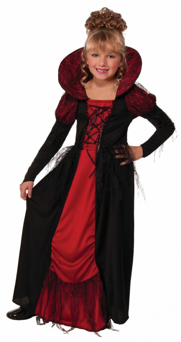 Vampiress Queen Kids Costume