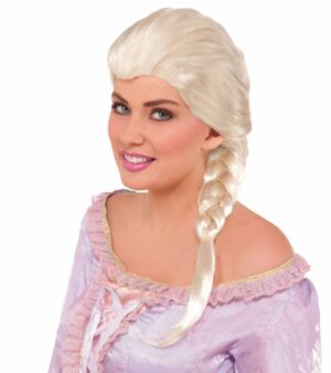 Blonde Princess Adult Elsa Wig