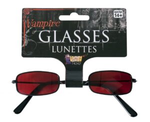 Red Vampire Glasses