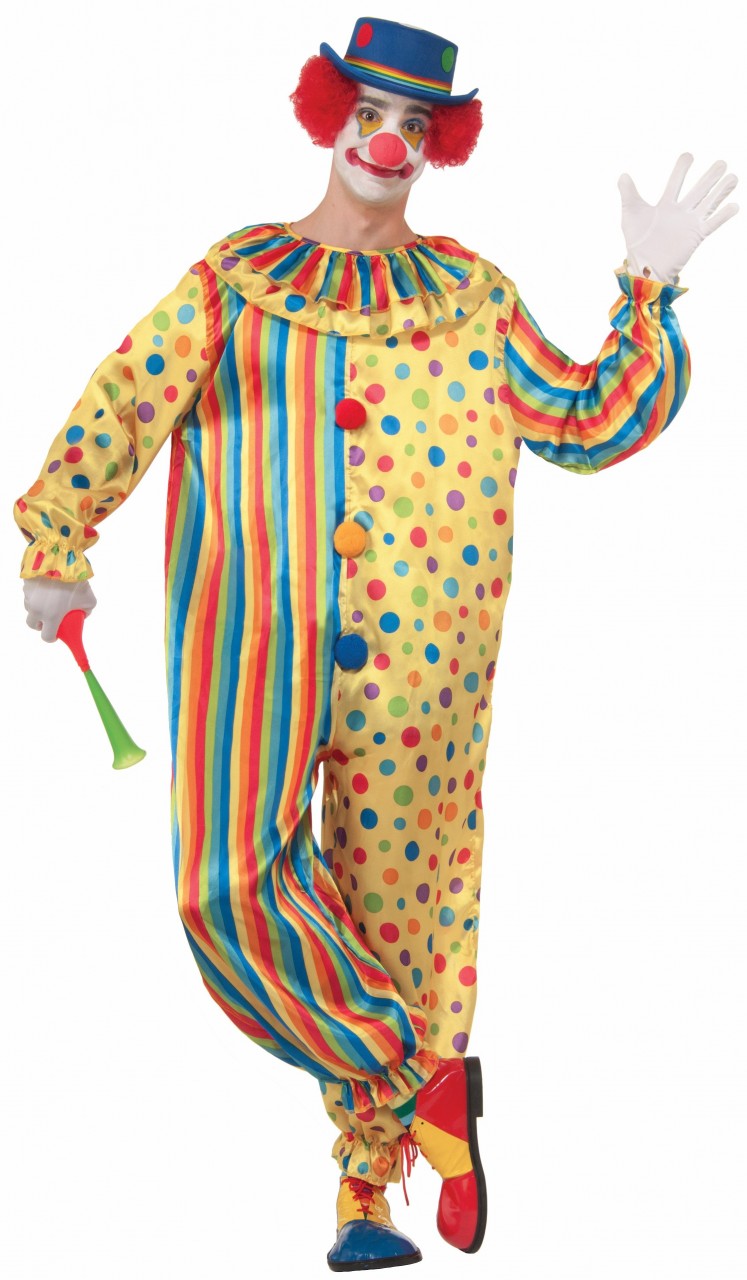 Spots the Clown Adult Costume