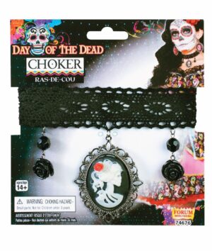 Skull Cameo Choker