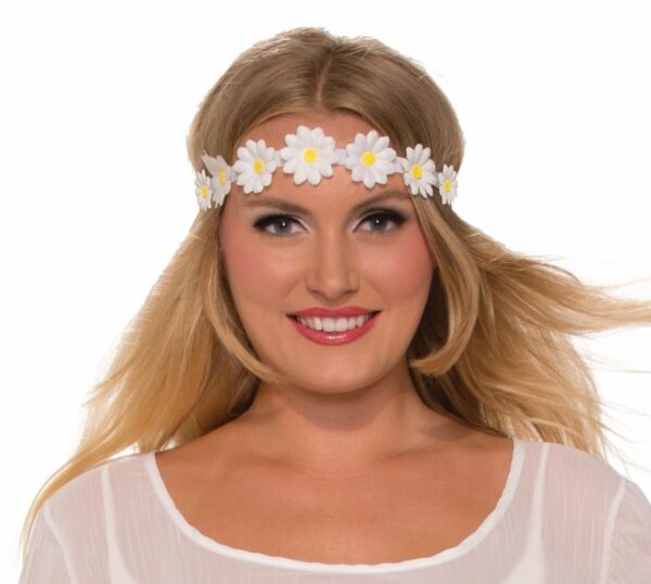 Daisy Headband Hippie Accessory