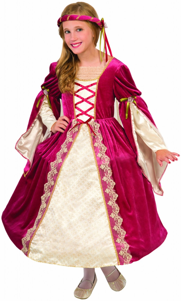 English Princess Girls Renaissance Royals Costume