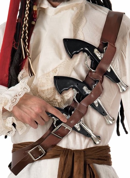 Pirate Shoulder Belt with Pistols