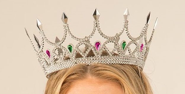 Royal Queen Crown - Silver - Screamers Costumes