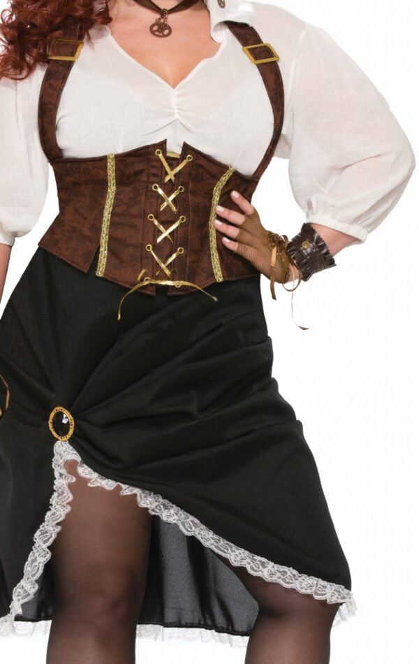 Steampunk Lady Womens Plus Size Costume