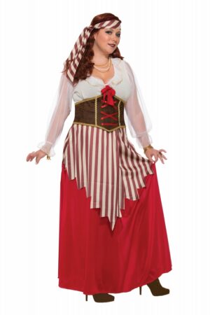 Pirate Wench Plus Size Women's Costume