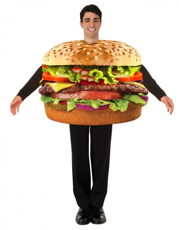 Hamburger Adult Costume