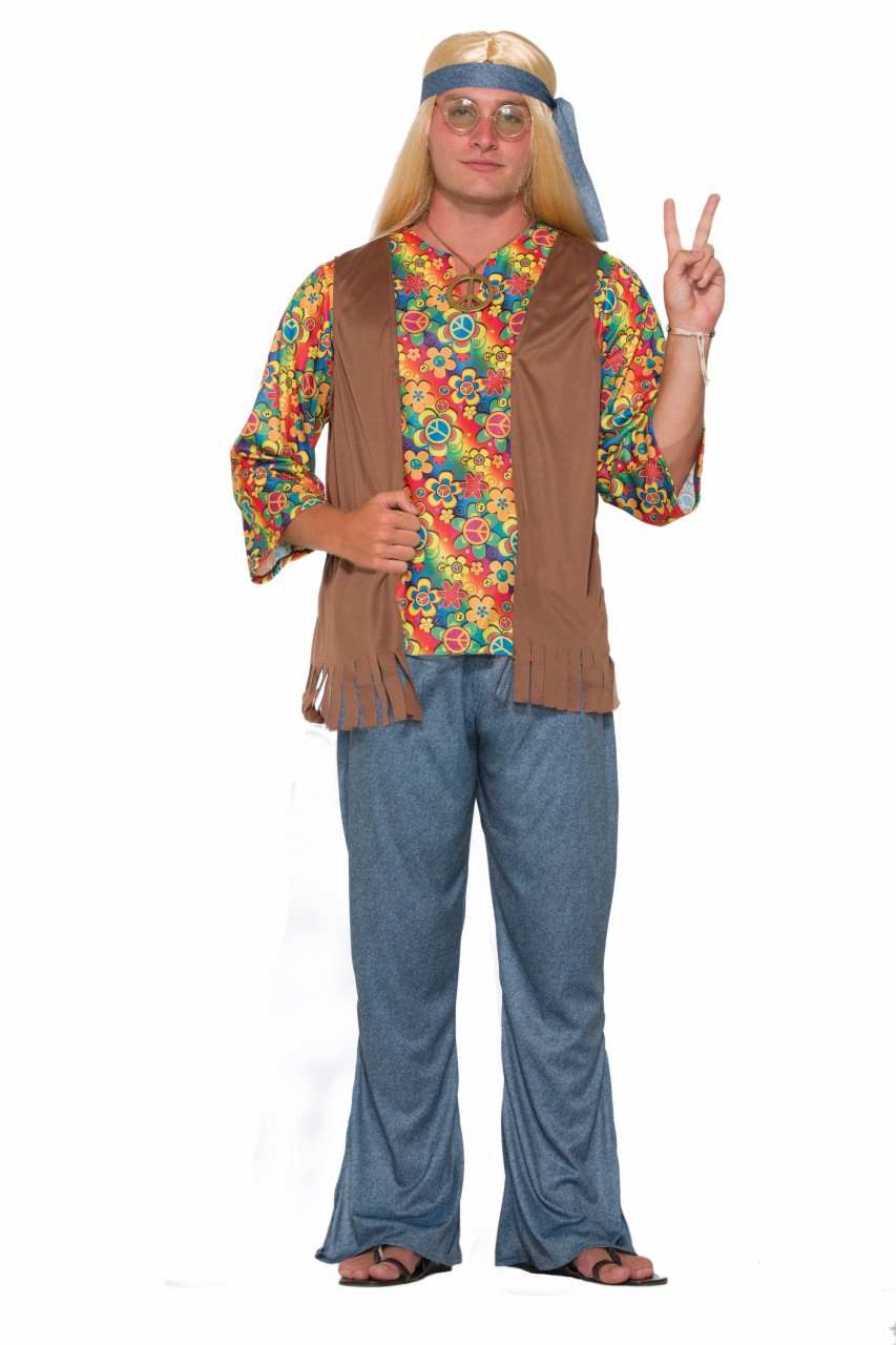 Hippie Dude Men's Costume
