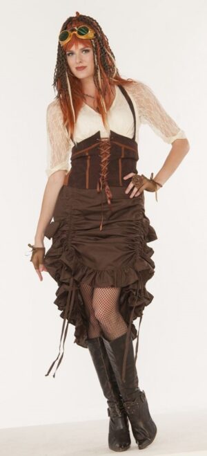 Steampunk Saloon Girl Skirt