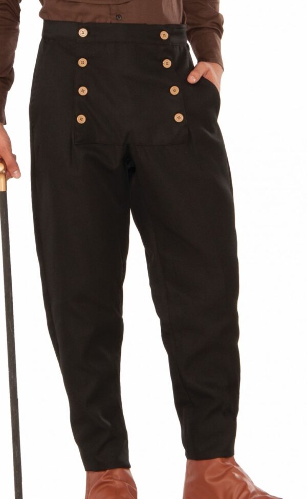 Black Steampunk Pants