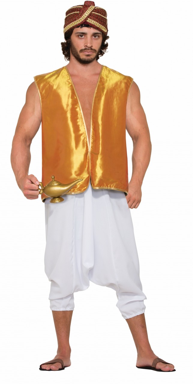 Genie Vest - Gold - Screamers Costumes