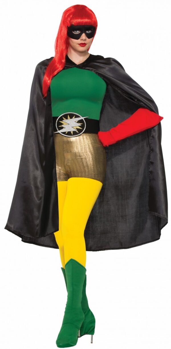 Black Superhero Cape