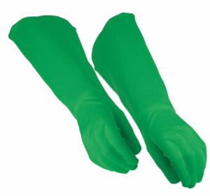 Adult Green Hero Gauntlets Gloves