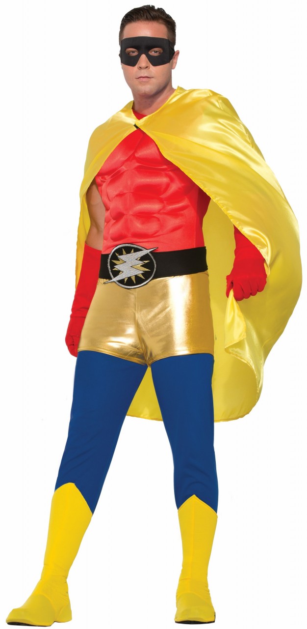 Superhero Yellow Boot Tops