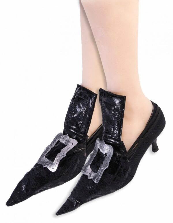 Black Witch Shoe Covers