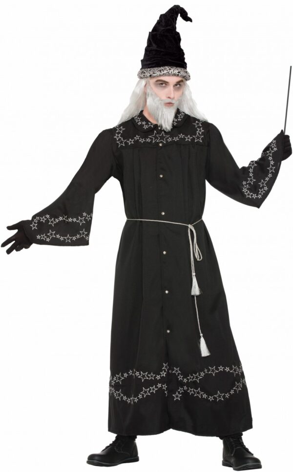 Black Wizard Robe Adult Size