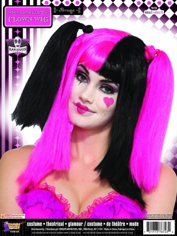 Sweetheart Clown Wig