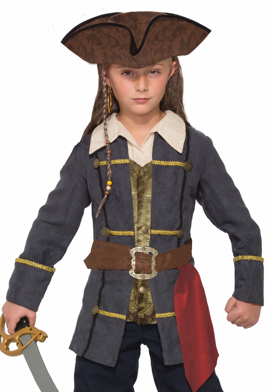 Captain Cutlass Kids Pirate Costume Screamers Costumes