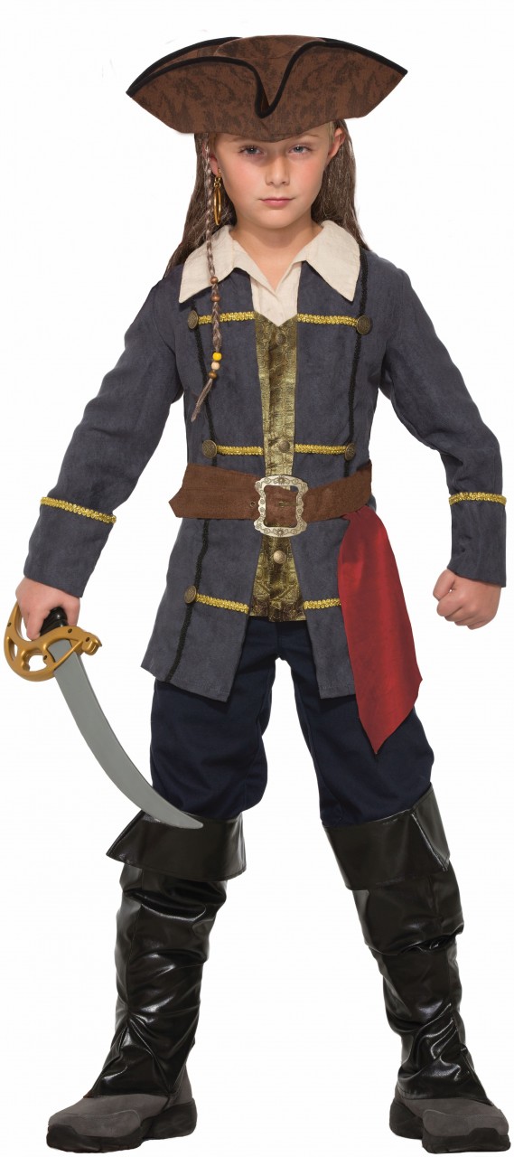Captain Cutlass Kids Pirate Costume