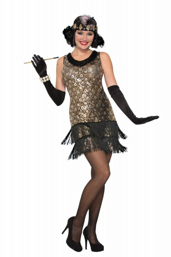 Sequin Roarin 20's Flapper Adult Costume