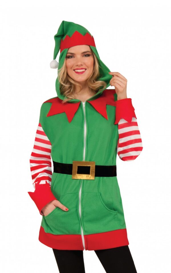 Elf Hoodie Adult Unisex Costume