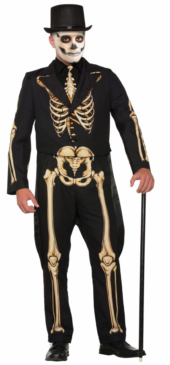 Skeleton Formal Suit Costume - Screamers Costumes