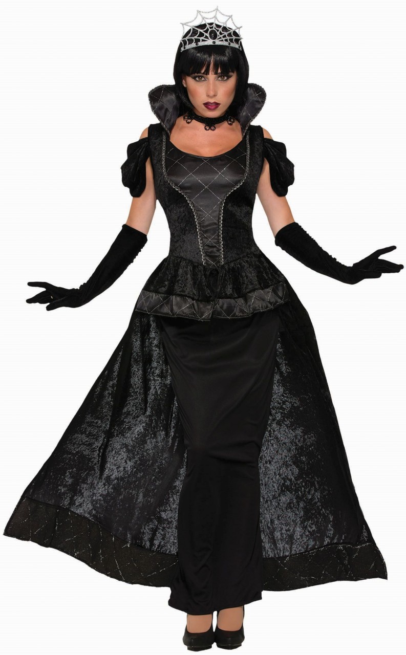 Royal Dark Queen Women's Costume
