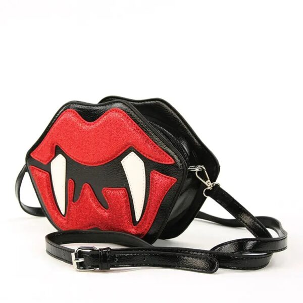 Vampire Mouth Cross Body Bag