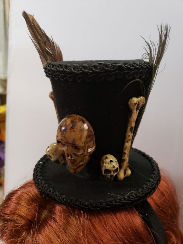 Voodoo Mini Top Hat with Headband