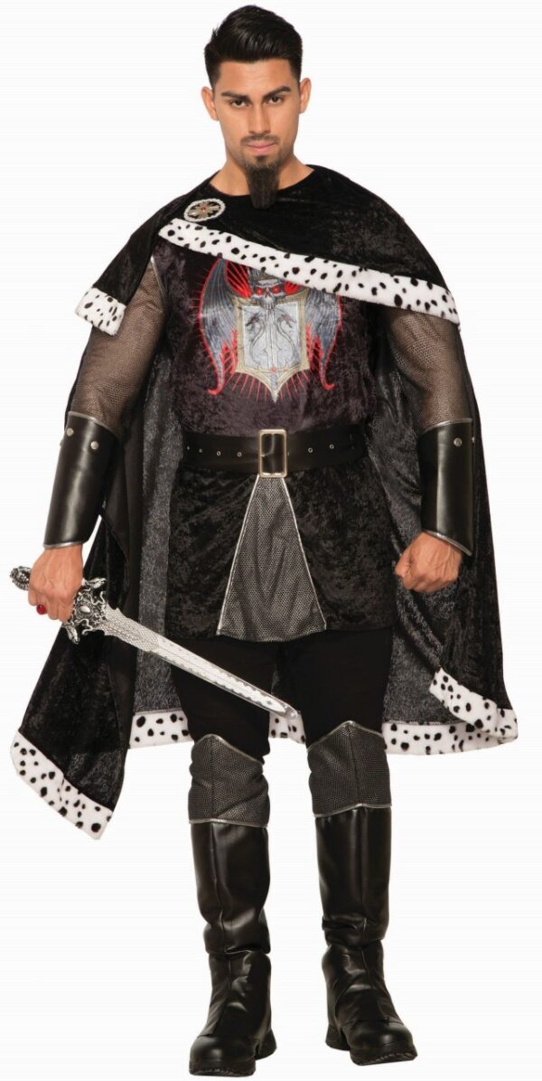 Dark Royalty Evil King Men's Costume