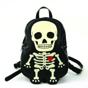 Glow in the Dark Skeleton Mini Backpack