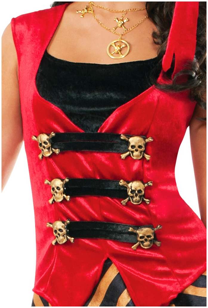 Gold Coast Pirate Adult Costume Screamers Costumes