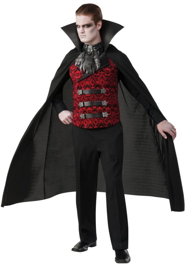 Scarlet Immortal Men's Vampire Costume