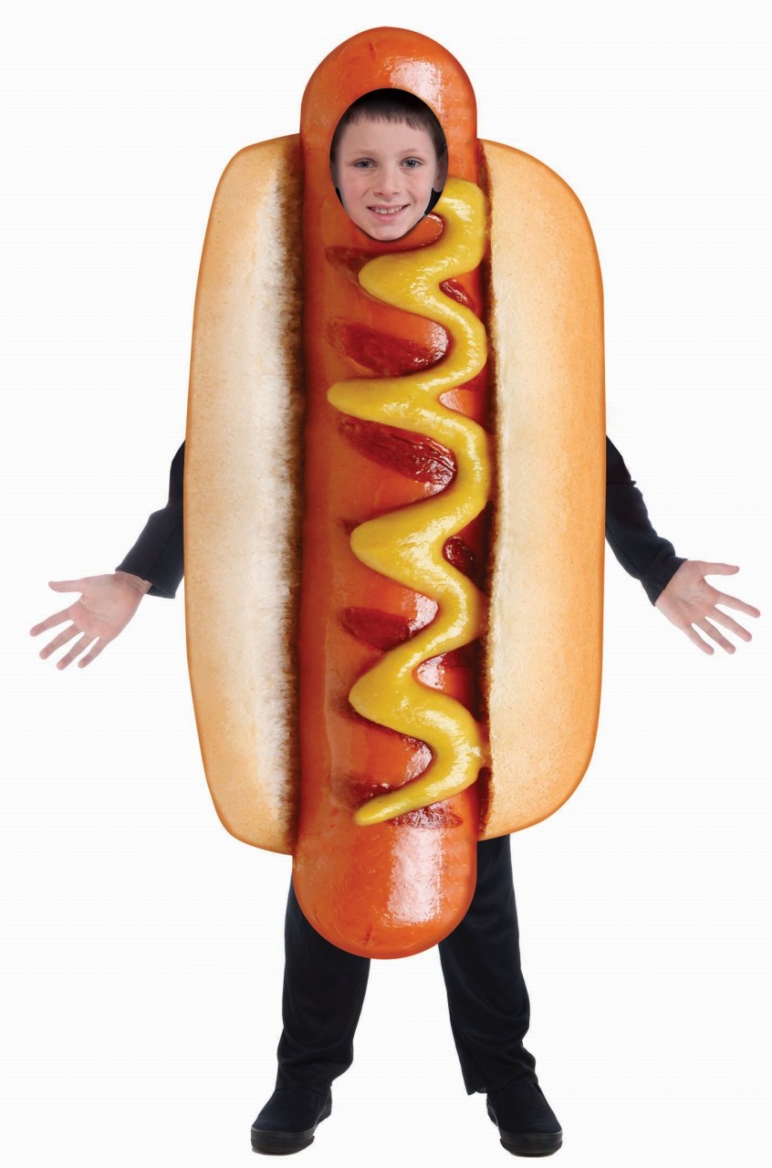 Hot Dog Sublimation Kids Costume