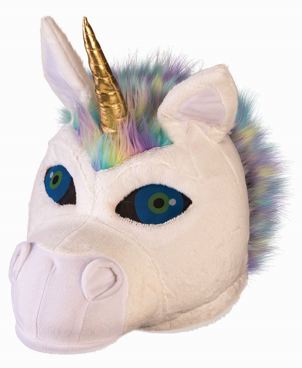 Unicorn Plush Mascot Head