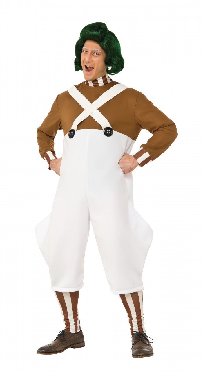 Oompa Loompa Deluxe Adult Costume - Willy Wonka & The Choolate Factory