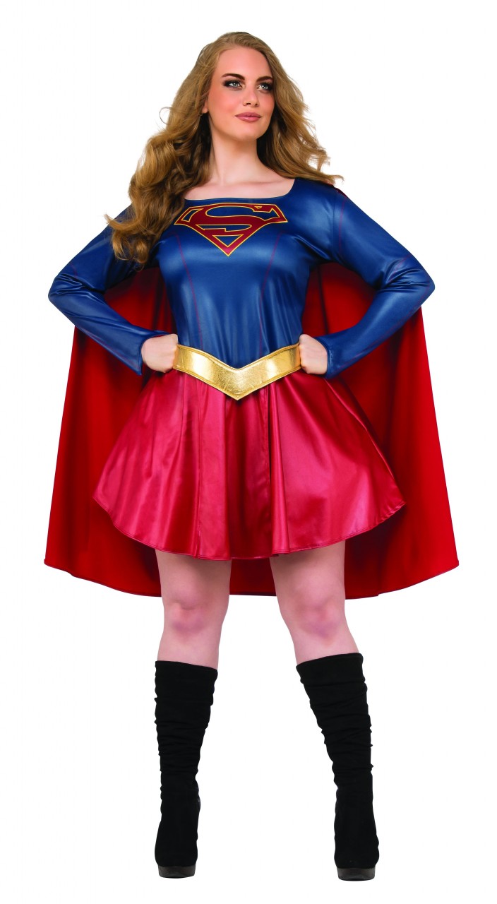 Supergirl Women's Plus Size Costume TV Series